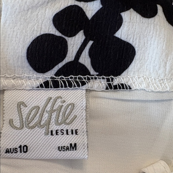 Dress. Selfie ‘s brand size USA M. Colore white and black - Picture 9 of 9